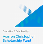 Warren Christopher Scholarship Fund